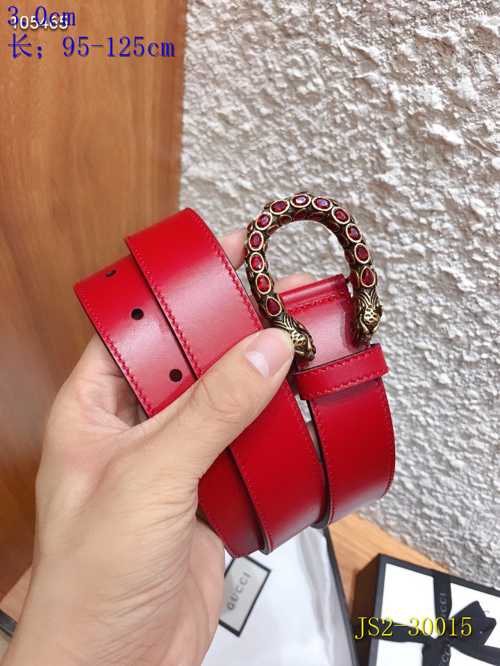 Gucci Belts 3.0CM Width 017